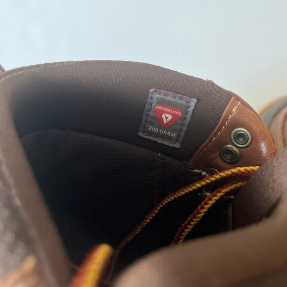 L. L. Bean Tek 2.5 Leather Women's Duck Boots Storm Chaser Hiking Primaloft - Picture 4 of 5